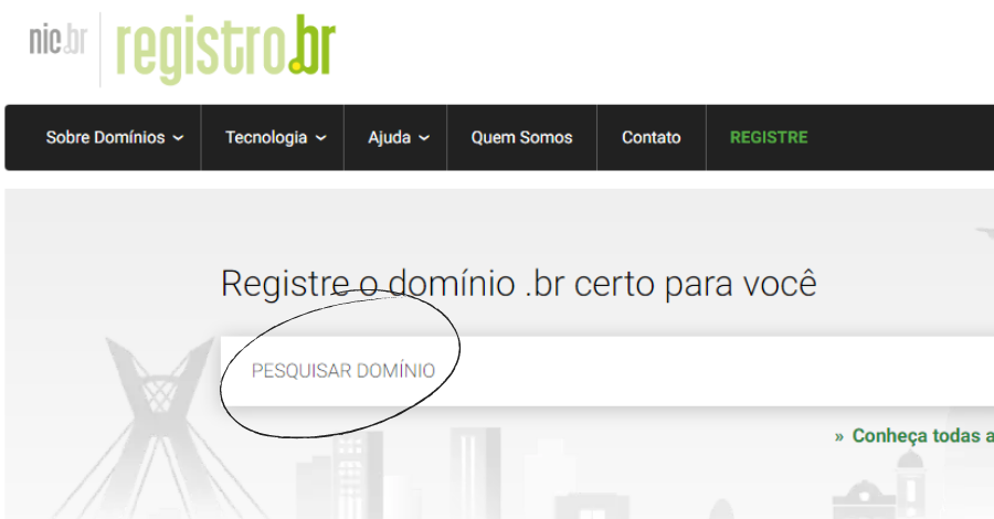 Tenha um domínio para criar sites profissionais